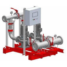 Установка пожаротушения Wilo CO 2 IPN 100/110-3,0/2/SK-FFS-R-CS