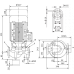 Циркуляционный насос с сухим ротором Wilo VeroLine-IPL 65/120-3/2 Циркуляционный насос с сухим ротором Wilo VeroLine-IPL 65/120-3/2